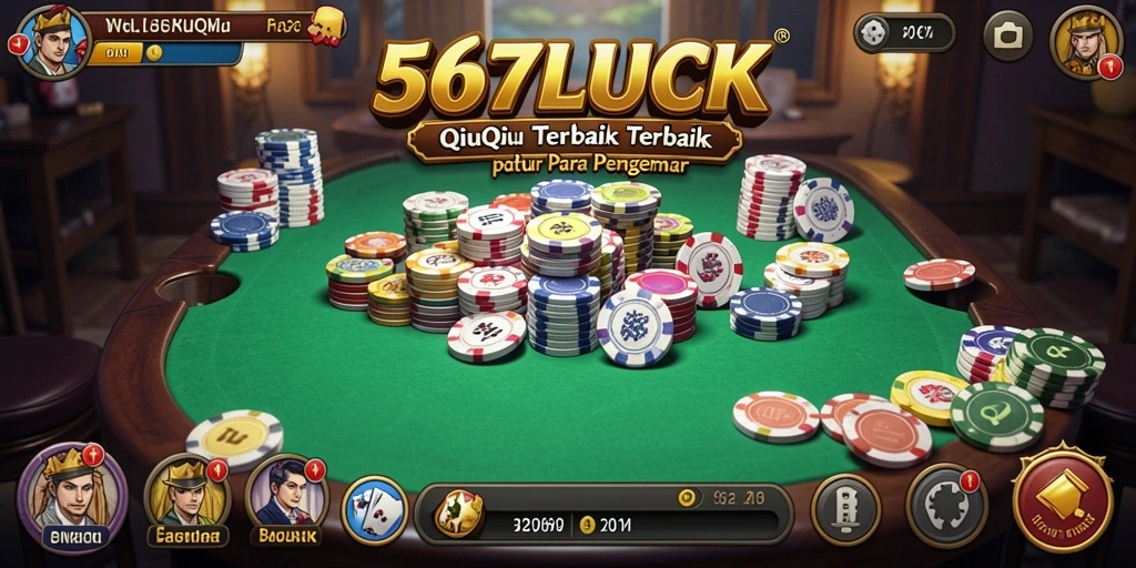 Tampilan gameplay QiuQiu yang seru di 567LUCK.