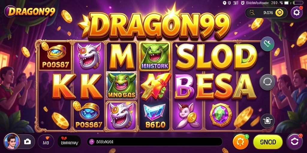 Screenshot gameplay <strong>DRAGON99</strong> yang menunjukkan keseruan permainan Slot.