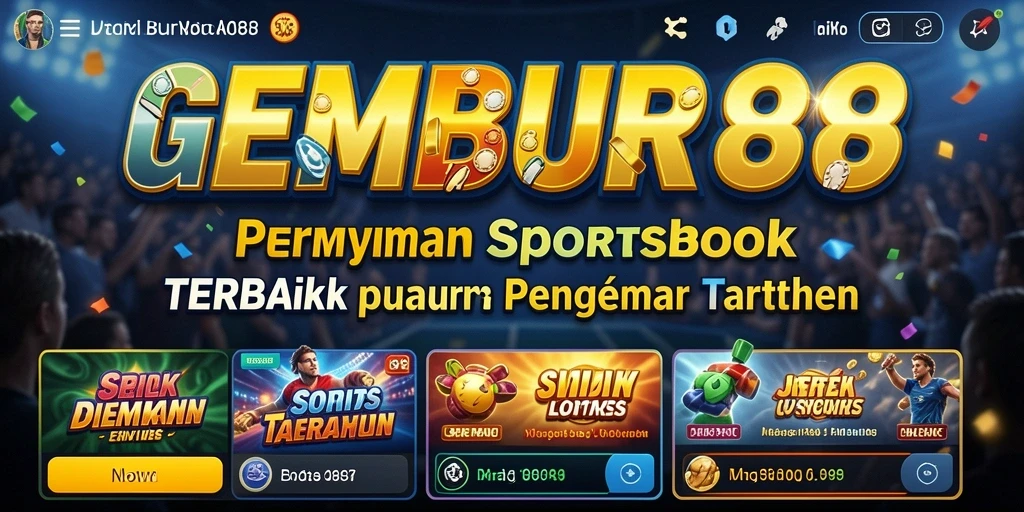 Tampilan antarmuka dan gameplay menarik dari GEMBUR88.