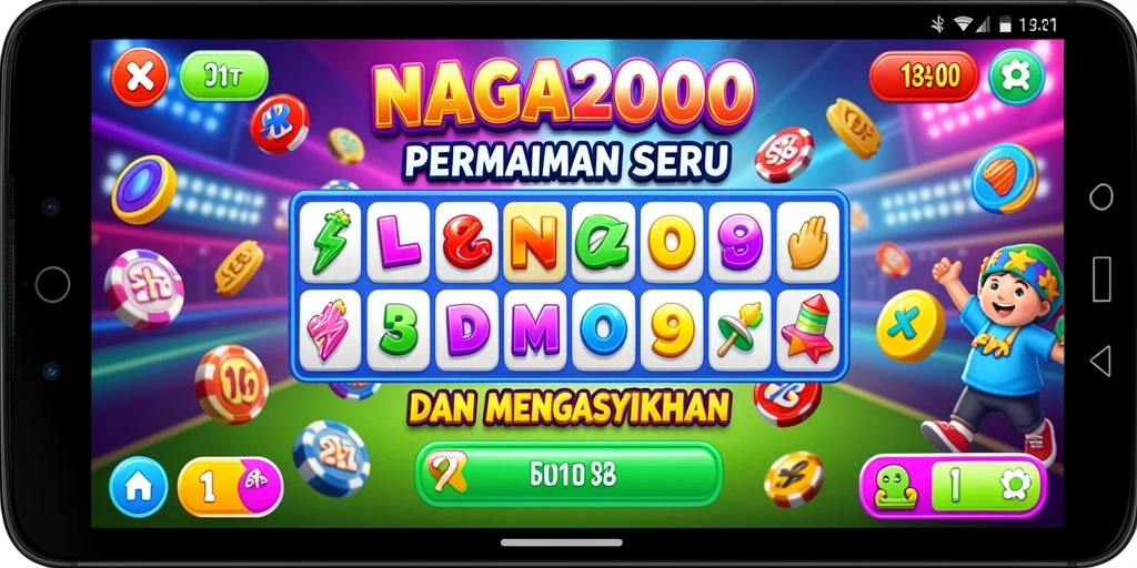 Screenshot gameplay Bingo NAGA2000 yang seru dan interaktif.