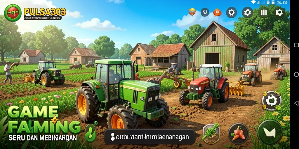 Tampilan gameplay PULSA303 yang menarik dan penuh warna.