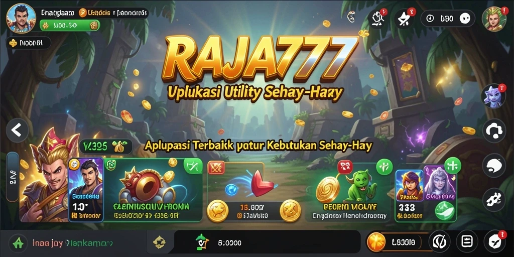 Tampilan utama RAJA777 dengan fitur pengelolaan tugas yang sederhana.