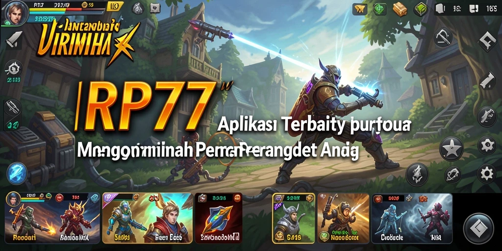 Tampilan antarmuka RP777 yang intuitif dan mudah digunakan.