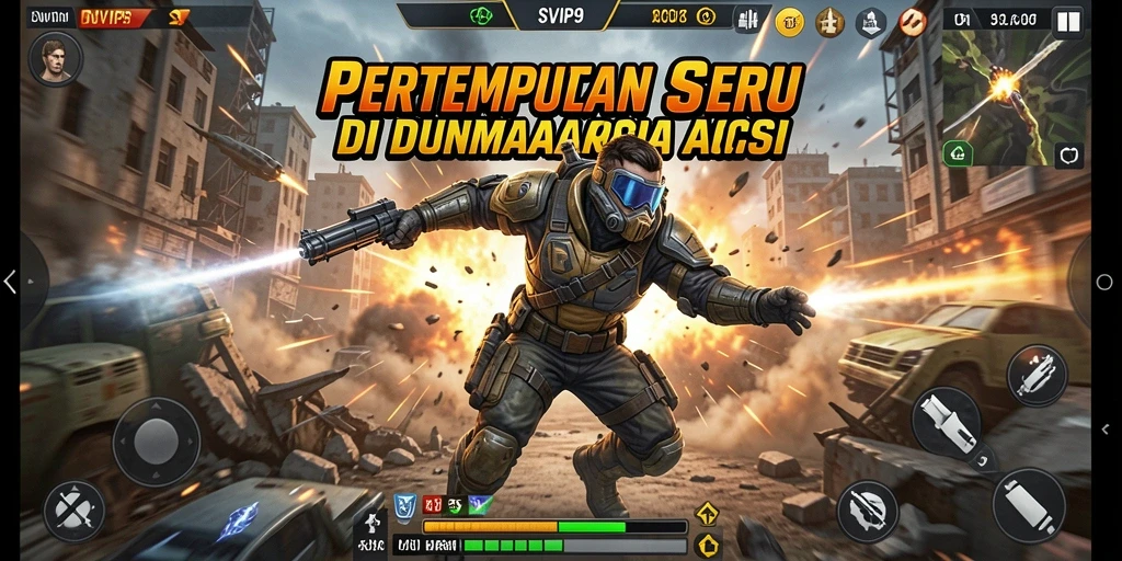 Tampilan gameplay seru di SVIP9 dengan aksi menegangkan.